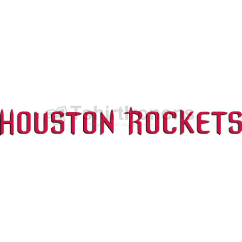 Houston Rockets T-shirts Iron On Transfers N1019 - Click Image to Close